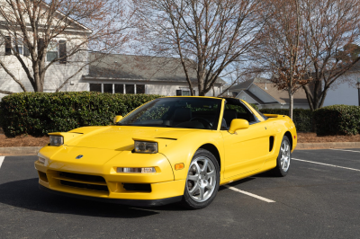 1997 Acura NSX in Spa Yellow over Black