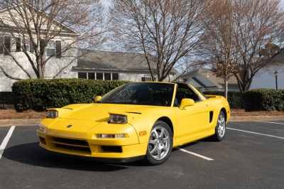 1997 Acura NSX in Spa Yellow over Black