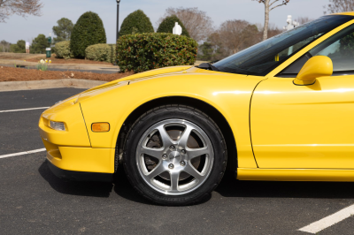 1997 Acura NSX in Spa Yellow over Black