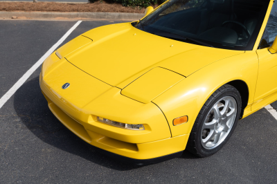 1997 Acura NSX in Spa Yellow over Black