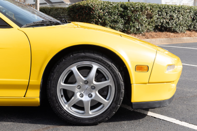 1997 Acura NSX in Spa Yellow over Black