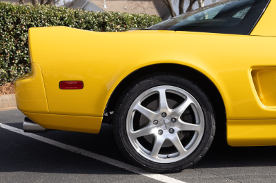 1997 Acura NSX in Spa Yellow over Black