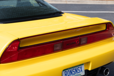 1997 Acura NSX in Spa Yellow over Black