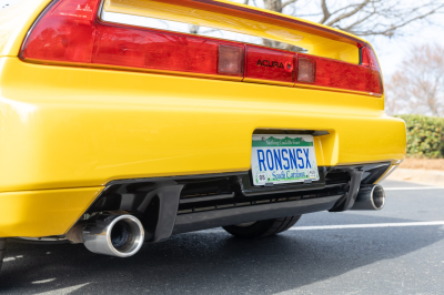 1997 Acura NSX in Spa Yellow over Black