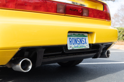 1997 Acura NSX in Spa Yellow over Black