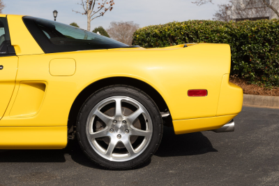 1997 Acura NSX in Spa Yellow over Black
