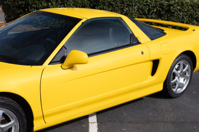 1997 Acura NSX in Spa Yellow over Black