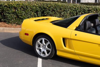 1997 Acura NSX in Spa Yellow over Black