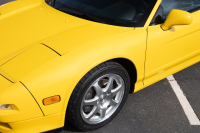 1997 Acura NSX in Spa Yellow over Black