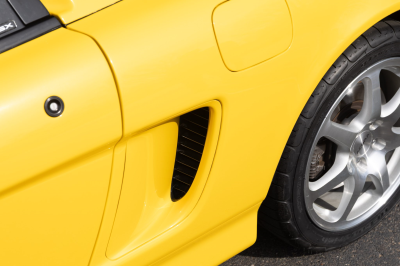 1997 Acura NSX in Spa Yellow over Black