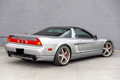 2002 Acura NSX in Sebring Silver over Black