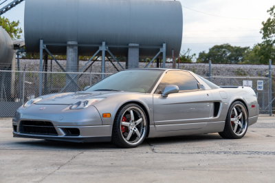 2002 Acura NSX in Sebring Silver over Black