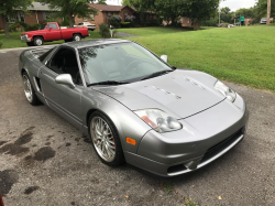 2002 Acura NSX in Sebring Silver over Black