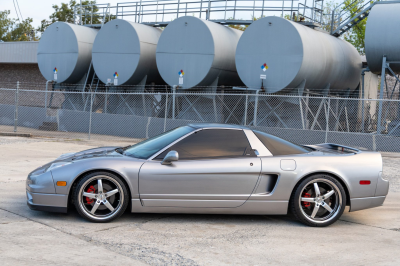 2002 Acura NSX in Sebring Silver over Black