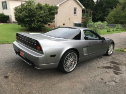 2002 Acura NSX in Sebring Silver over Black