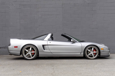 2002 Acura NSX in Sebring Silver over Black