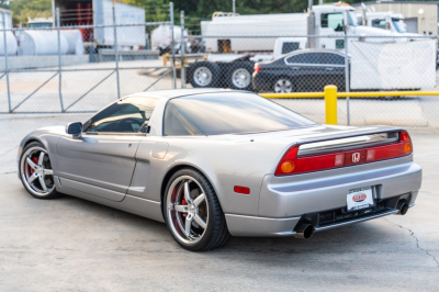 2002 Acura NSX in Sebring Silver over Black
