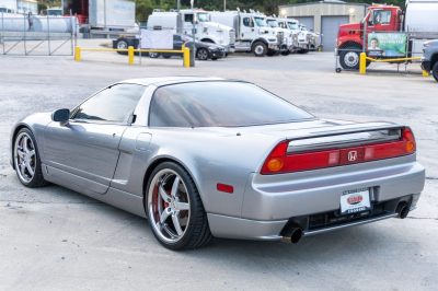 2002 Acura NSX in Sebring Silver over Black