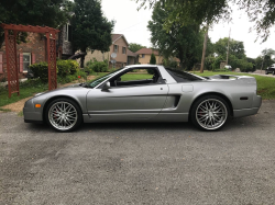 2002 Acura NSX in Sebring Silver over Black