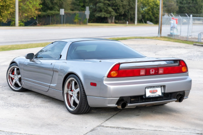 2002 Acura NSX in Sebring Silver over Black