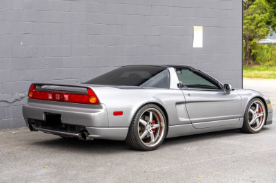 2002 Acura NSX in Sebring Silver over Black