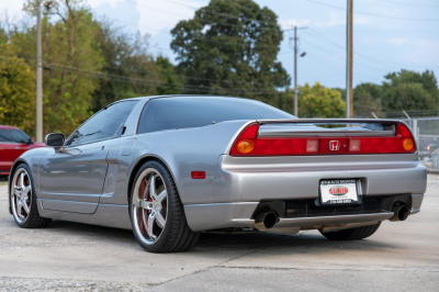 2002 Acura NSX in Sebring Silver over Black