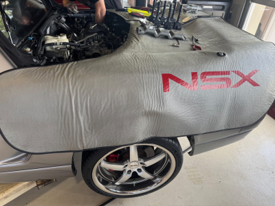 2002 Acura NSX in Sebring Silver over Black