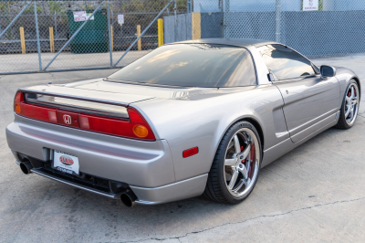 2002 Acura NSX in Sebring Silver over Black