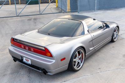 2002 Acura NSX in Sebring Silver over Black