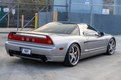 2002 Acura NSX in Sebring Silver over Black