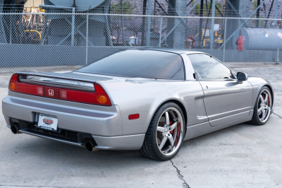2002 Acura NSX in Sebring Silver over Black