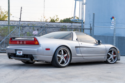 2002 Acura NSX in Sebring Silver over Black