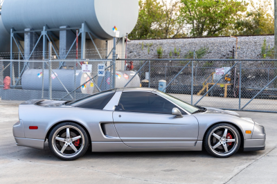 2002 Acura NSX in Sebring Silver over Black