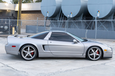 2002 Acura NSX in Sebring Silver over Black