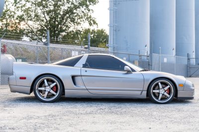 2002 Acura NSX in Sebring Silver over Black