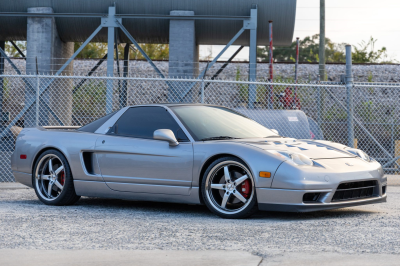 2002 Acura NSX in Sebring Silver over Black