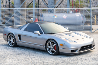 2002 Acura NSX in Sebring Silver over Black