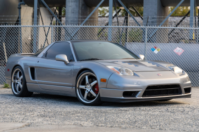 2002 Acura NSX in Sebring Silver over Black