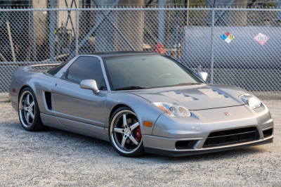 2002 Acura NSX in Sebring Silver over Black