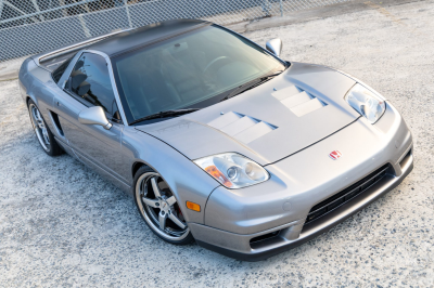 2002 Acura NSX in Sebring Silver over Black