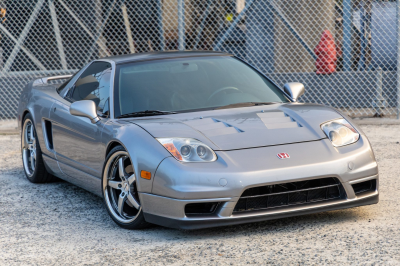 2002 Acura NSX in Sebring Silver over Black
