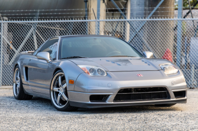2002 Acura NSX in Sebring Silver over Black