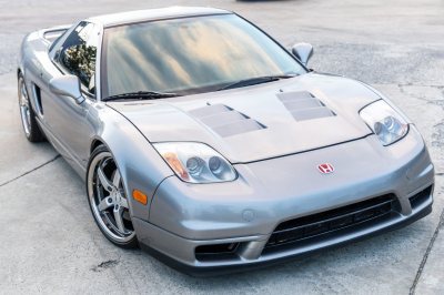 2002 Acura NSX in Sebring Silver over Black