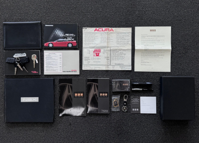 1995 Acura NSX in Berlina Black over Black