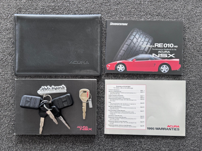 1995 Acura NSX in Berlina Black over Black