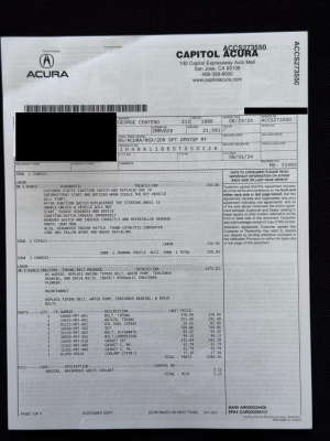 1995 Acura NSX in Berlina Black over Black