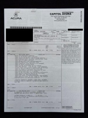 1995 Acura NSX in Berlina Black over Black