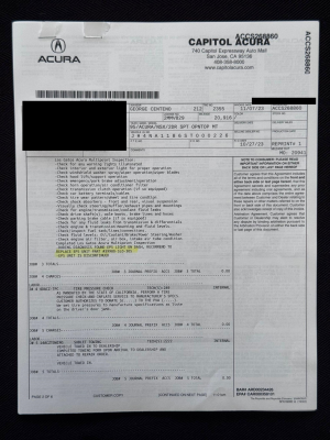 1995 Acura NSX in Berlina Black over Black