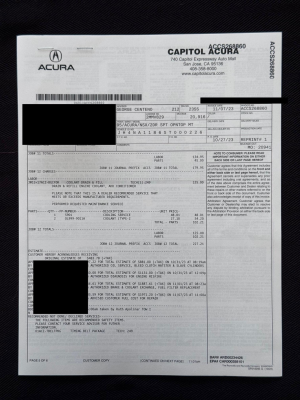 1995 Acura NSX in Berlina Black over Black