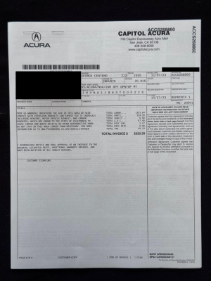 1995 Acura NSX in Berlina Black over Black